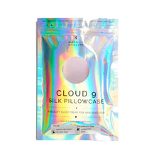 Cloud 9 Silk Pillowcase packaging on white background