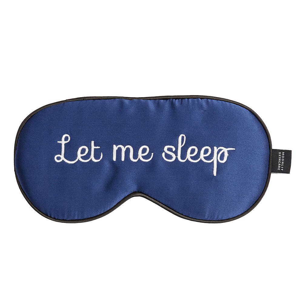 Comfy Party Beauty Silk Sleep Mask, Blue