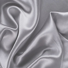 Close-up swatch of Grey Cloud 9 Silk Pillowcase